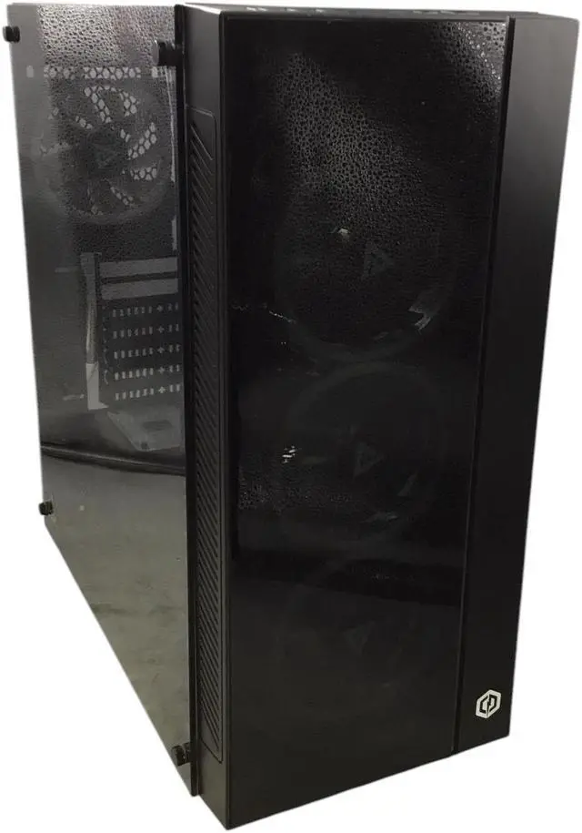 Main image of Cyberpower PC C Series Computer Case, w/Fans, Black & Glass ET8680-27998