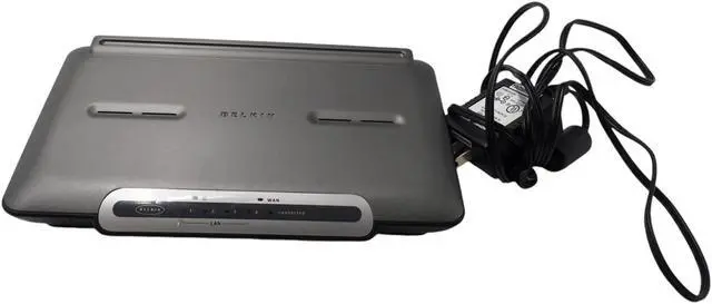 Alt view image 2 of 7 - BELKIN F5D5231-4 4 PORT CABLE/DSL GATEWAY ROUTER W/POWER SUUPLY