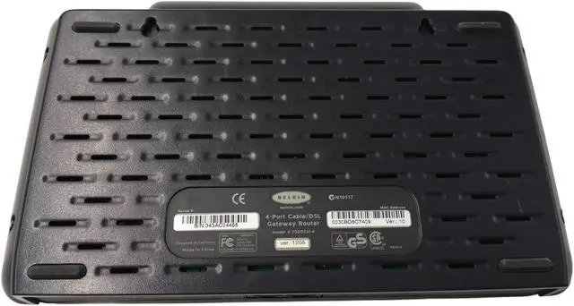 Alt view image 7 of 7 - BELKIN F5D5231-4 4 PORT CABLE/DSL GATEWAY ROUTER W/POWER SUUPLY