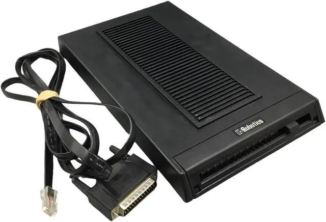 Alt view image 4 of 7 - USRobotics V.Everything 56K Analog Modem 002806-00 With Console Cable