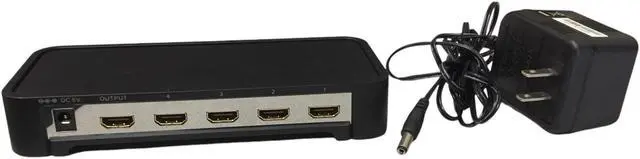 Alt view image 6 of 6 - MONOPRICE 4x1HDMI Switch w/CEC Engine Model: HD-411E3