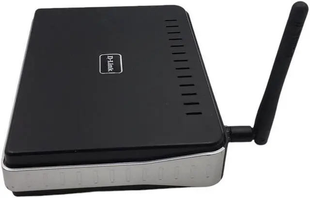 Alt view image 4 of 6 - D-Link WBR-1310 4-Port Wireless Router Tested Power on