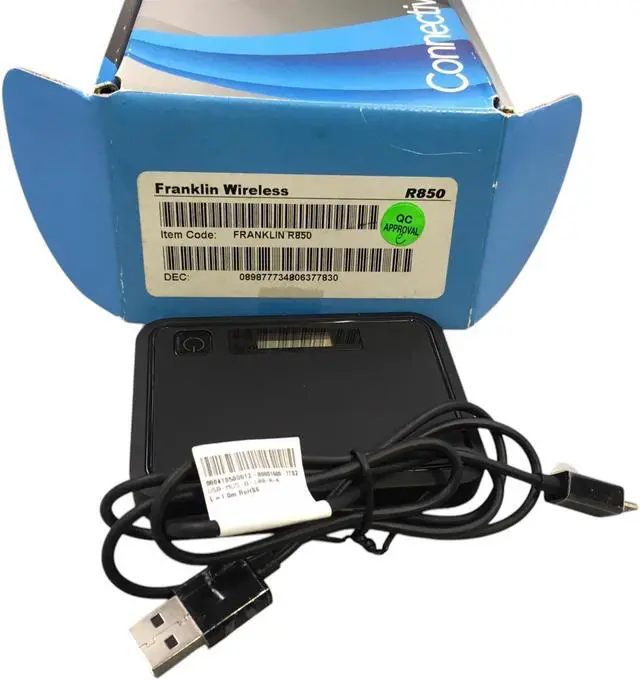 Alt view image 7 of 7 - Franklin T10 4G LTE Mobile Hotspot Model [#FRKR850ABB]