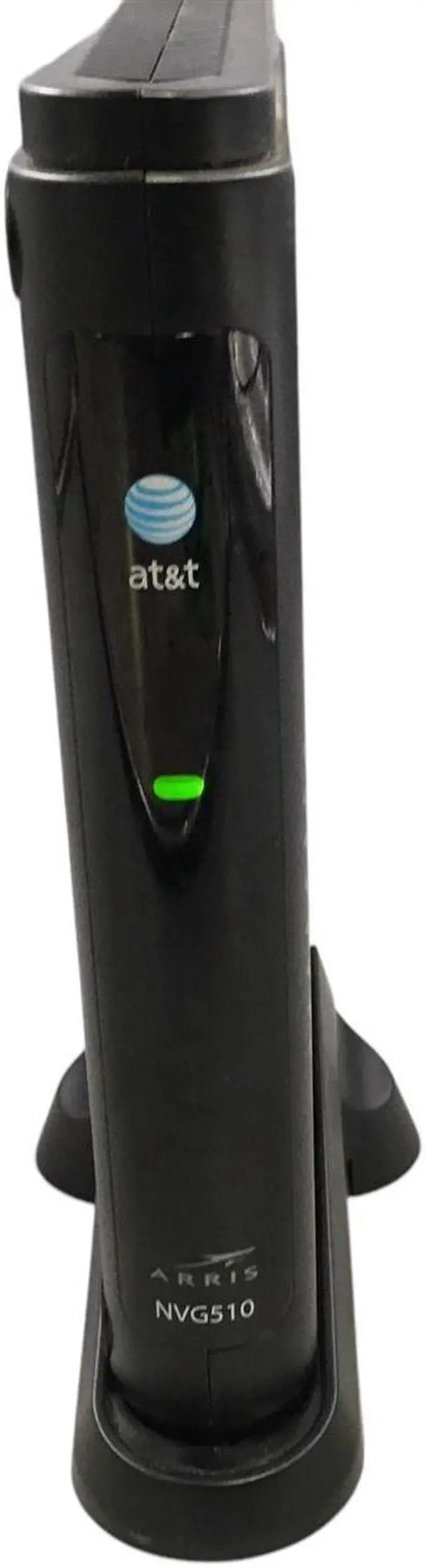Alt view image 5 of 7 - ARRIS Router ATT Broadband WiFi Modem NVG510 No Cord Tested Power on