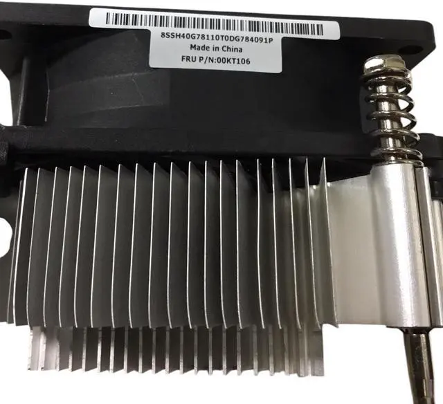 Alt view image 3 of 5 - Lenovo ThinkCentre E73/M73/M82 4-Pin CPU Heatsink FRU P/N: 00KT106