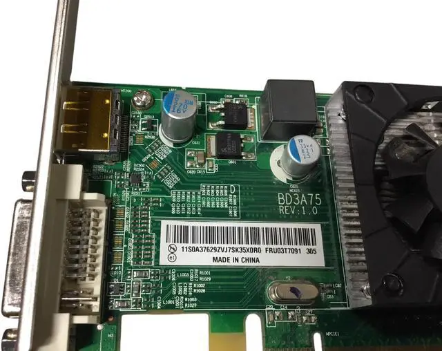 Alt view image 6 of 6 - LENOVO AMD RADEON HD 7450 03T7091 PCIE Video Card