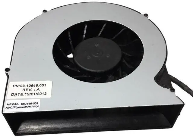 Alt view image 4 of 4 - HP T610 Plus USFF Cooling Fan 5.0V 0.6A BASA0819R5U 682146-001, 23.10646-001