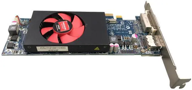 Alt view image 2 of 7 - Dell AMD Radeon HD8490 1GB DVI DP Graphics Card 0J536J