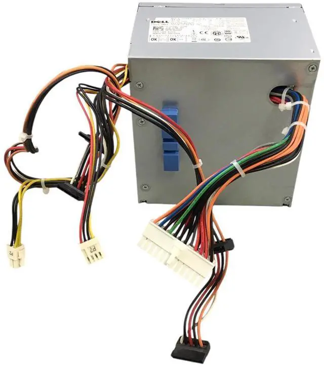 Alt view image 2 of 7 - Dell Tower Computer Power Supply 0D326T L255EM-00 255W