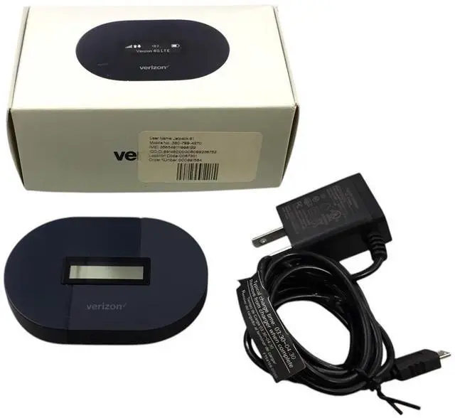 Alt view image 2 of 5 - Verizon LTE Ellipsis Jetpack MHS900L Wi-Fi HotSpot Modem 4G