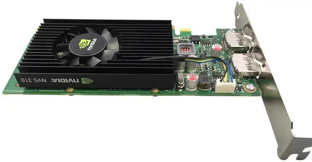 Alt view image 4 of 7 - GENUINE NVIDIA NVS 310 DELL 0K3WRCDUAL DISPLAY PORT 512MB VIDEO CARD