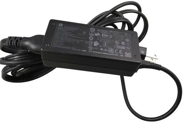 Main image of 45W HP AC Adapter Model TPN-CA08 935444-002 USB-C OEM Charger w/Cord