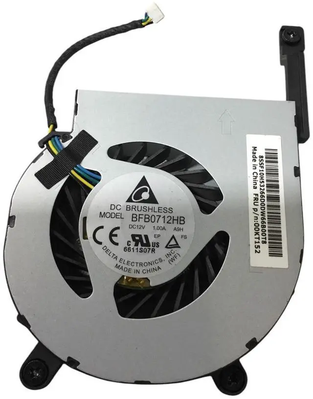 Alt view image 2 of 6 - Lenovo ThinkCentre CPU Fan M73 M83 M93p M900 Mini Tiny Micro PC Cooler 00KT152