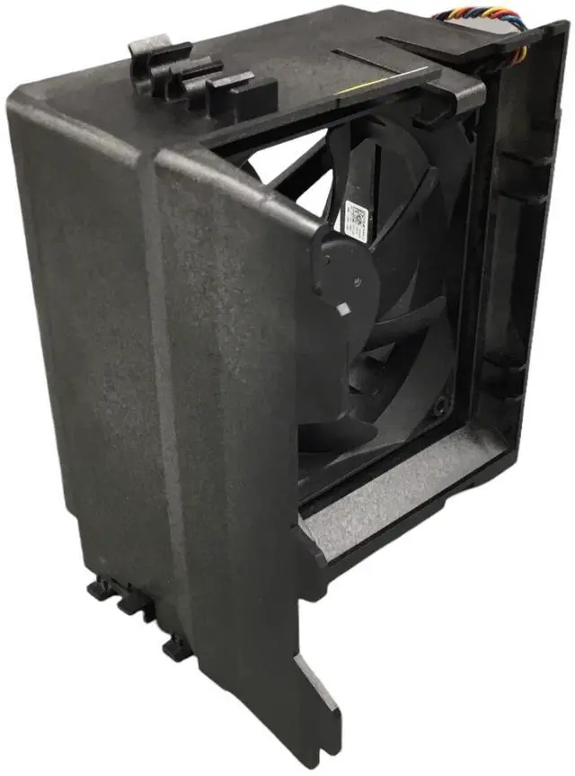 Alt view image 2 of 5 - Genuine GX740 GX755 210L SMT Dell Case Fan and Bracket Assembly RR527, Y4574, G9096, P211D, P701K, P714F, H9073, WP747 H7058 DELL Dimension 3100, E510, 5000, 5150, E520