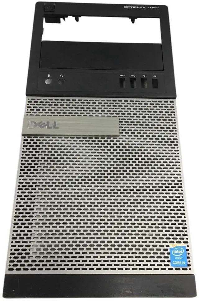 Main image of Dell OptiPlex 7020 Desktop Case Power Button Drive Bay Front Panel Cover Bezel