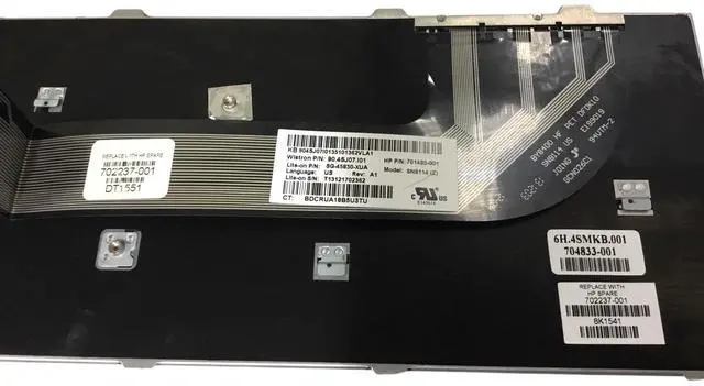 Alt view image 3 of 4 - HP ProBook 4540s 15.6" Black & Silver US Keyboard - 702237-001