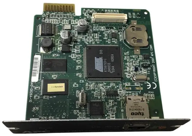 Alt view image 2 of 5 - APC SmartSlot AP9617 UPS Remote Network Management Card 640-0826A-10