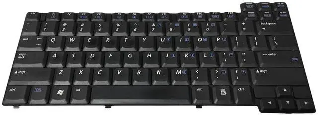 Alt view image 2 of 4 - HP Compaq Pavilion NX7010 ZT3000 X1000 Keyboard Replament 337016-001 PK13CL33100