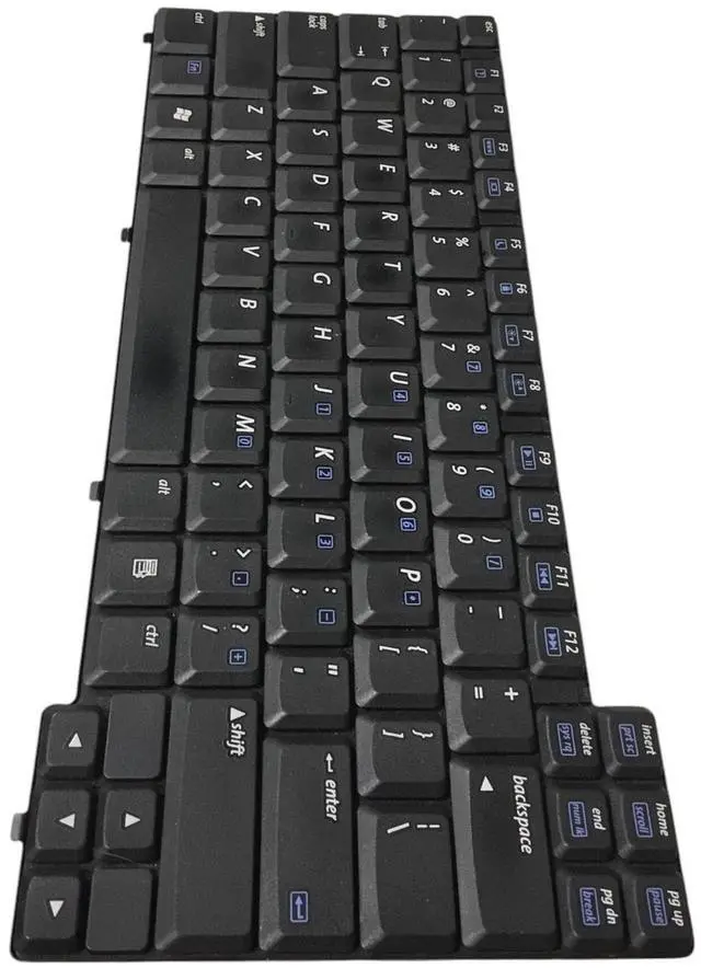 Alt view image 4 of 4 - HP Compaq Pavilion NX7010 ZT3000 X1000 Keyboard Replament 337016-001 PK13CL33100