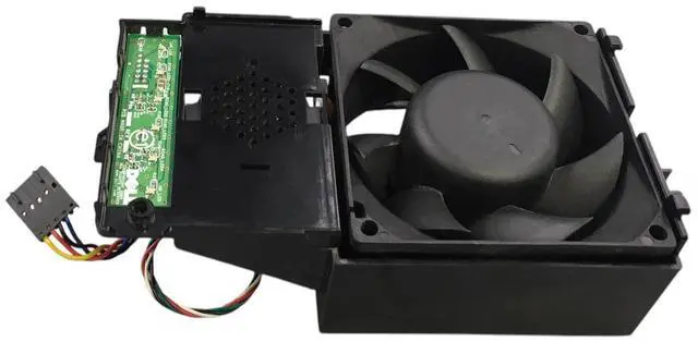 Alt view image 4 of 7 - AVC Fan 0M8041 M8041 for XPS 200 210 DA08038B12H 80x80x38mm 4-wire DC12V 0.85A