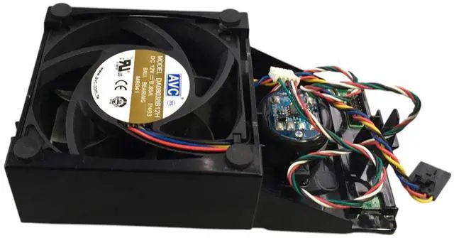 Alt view image 3 of 7 - AVC Fan 0M8041 M8041 for XPS 200 210 DA08038B12H 80x80x38mm 4-wire DC12V 0.85A