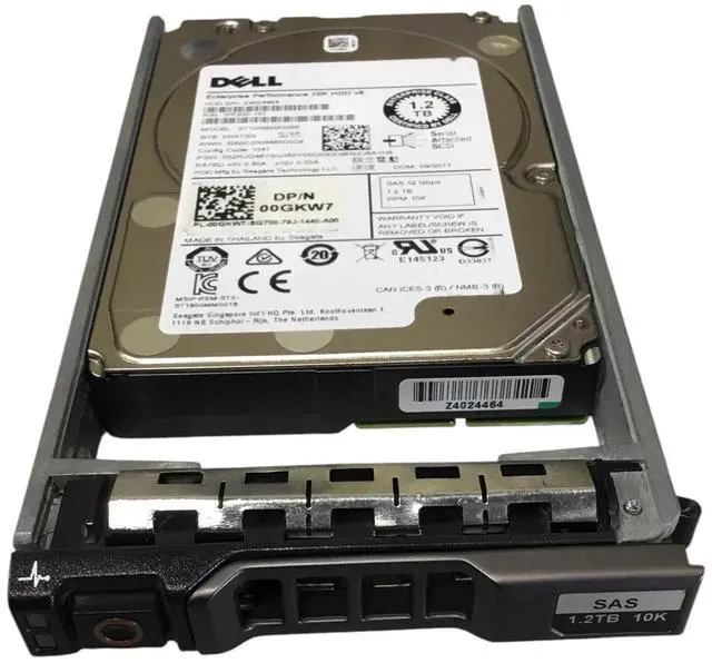 Alt view image 2 of 7 - Dell 1FF200-151 ST1200MM0088 1.2 TB 12GB 10K, 00GkW7 w/Caddy