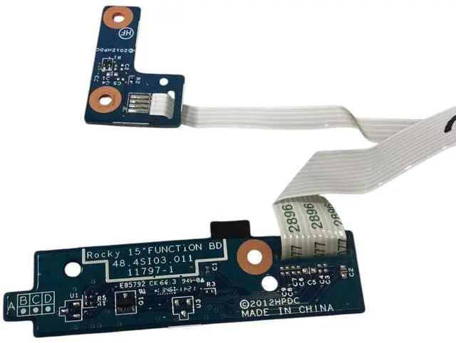 Alt view image 3 of 3 - HP ProBook 4545s Power Button Function Board W/Cables LapTop 48.4SI03.011