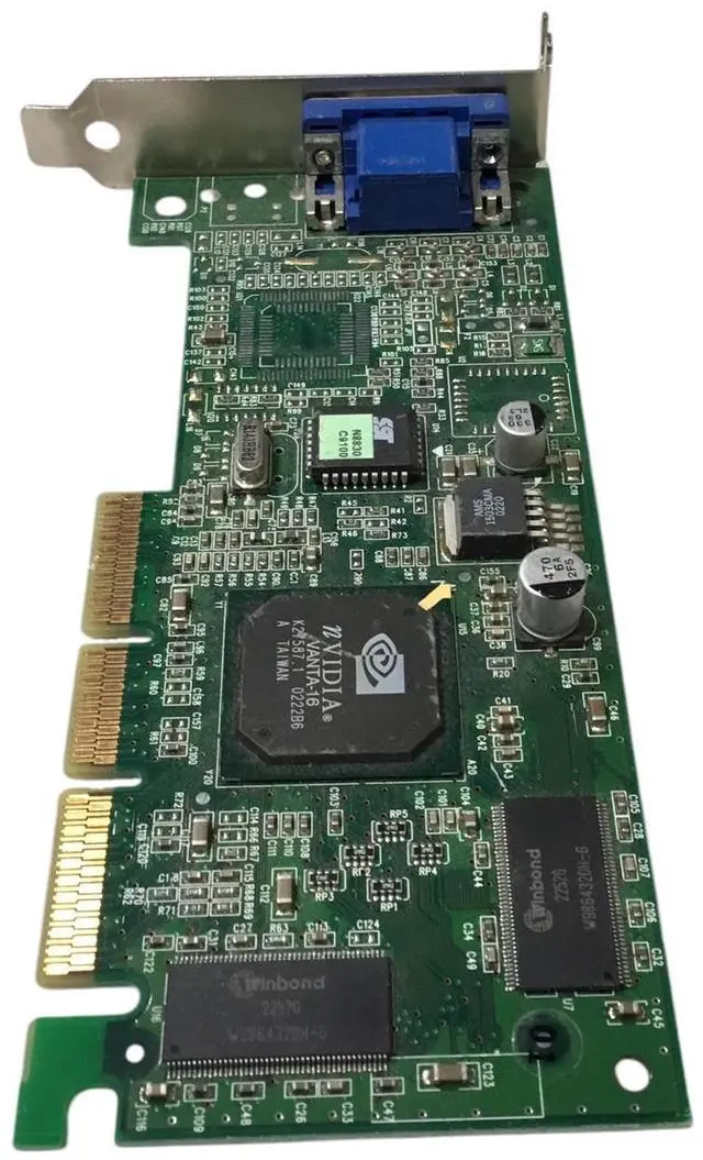 Alt view image 2 of 7 - HP MS-8830 Vanta 16MB VGA AGP Video Card 239920-001 238955-002 Low Profile