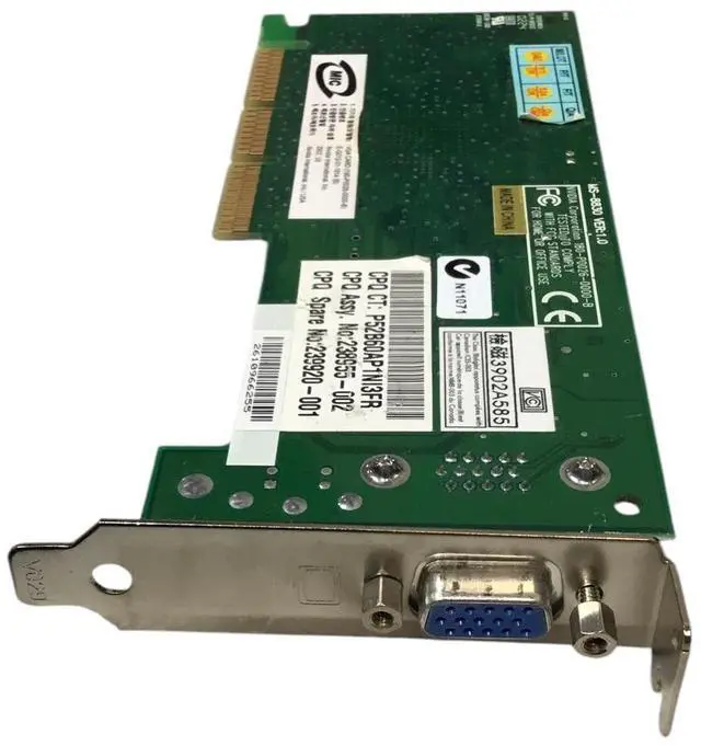 Alt view image 5 of 7 - HP MS-8830 Vanta 16MB VGA AGP Video Card 239920-001 238955-002 Low Profile