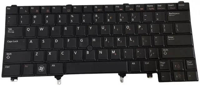 Alt view image 2 of 4 - Dell Latitude E5430 14" Black US Keyboard - C7FHD 0C7FHD