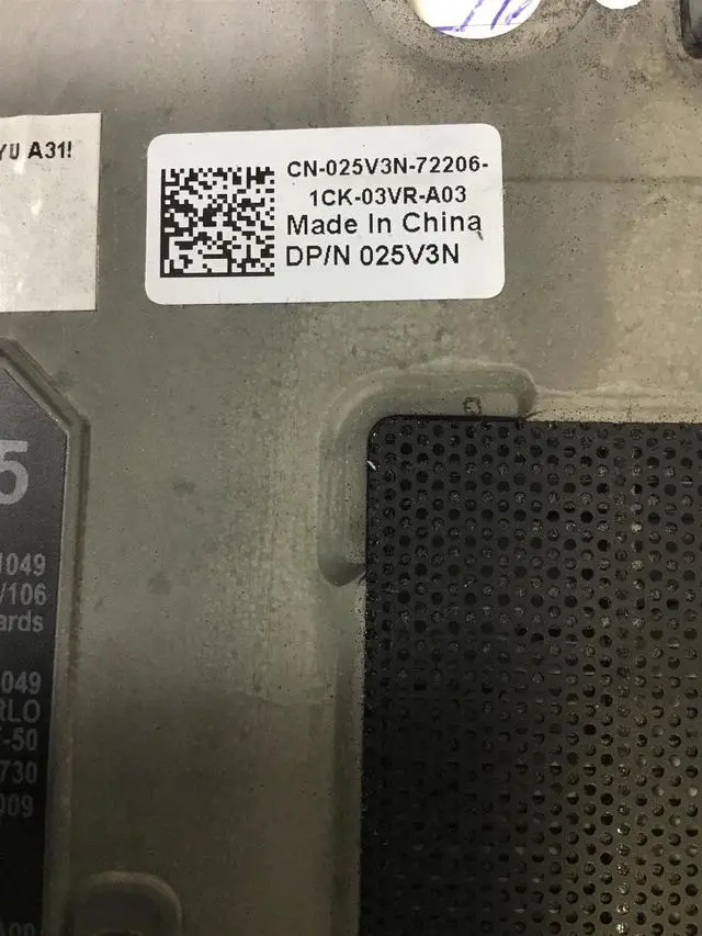 Alt view image 3 of 4 - Dell Latitude E6420 Bottom 025V3N Base Cover Door Access Panel 25V3N 025V3N