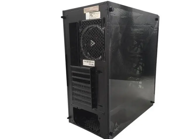 Alt view image 4 of 7 - Cyberpower PC C Series Computer Case, w/Fans, Black & Glass ET8680-21472