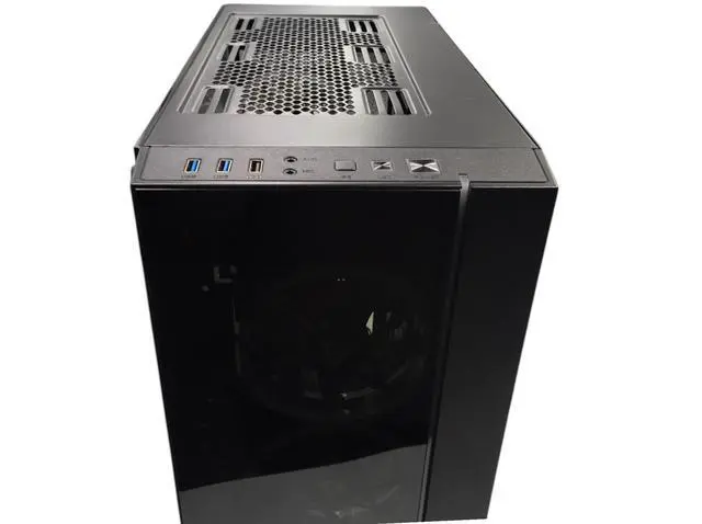 Alt view image 6 of 7 - Cyberpower PC C Series Computer Case, w/Fans, Black & Glass ET8680-21472