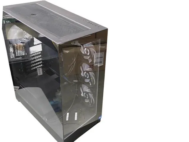 Alt view image 3 of 7 - Cyber power PC Model C Series Desktop PC case & Fan only ET 8732-2296