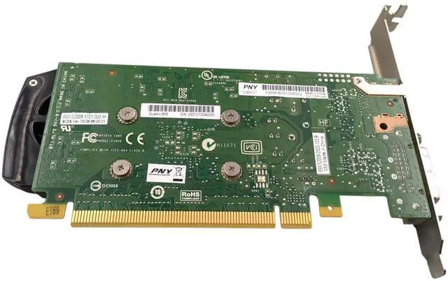 Alt view image 6 of 7 - HPNvidia Quadro 600 Video Graphics Card 699-52009-0503-100 B VCQ600V2-T