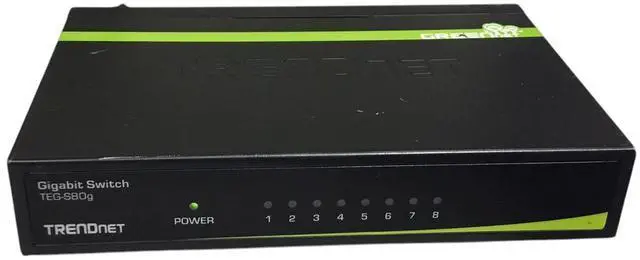 Main image of TRENDnet TEG-S80g 8-port Gigabit Ethernet Switch GREENneT, w/o Adapter