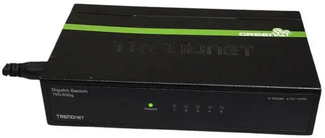 Alt view image 4 of 5 - TRENDnet TEG-S50g 5Port Wall Mountable Ethernet Switch