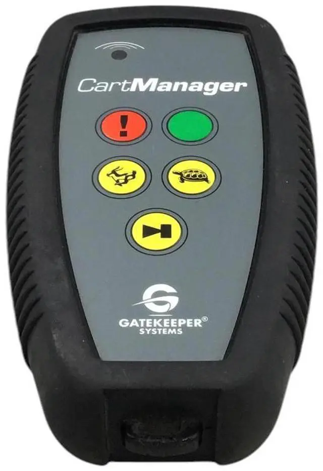 Alt view image 2 of 6 - Gatekeeper K-9400 Wireless 5-Button Portable Remote Control For Cart Manager