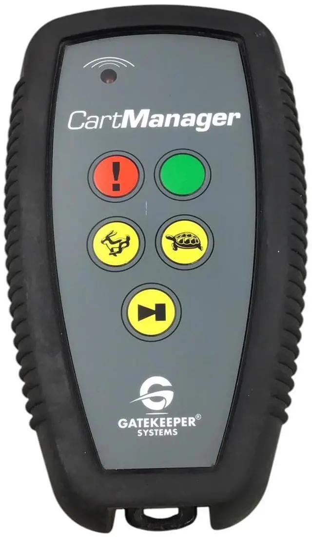 Main image of Gatekeeper K-9400 Wireless 5-Button Portable Remote Control For Cart Manager