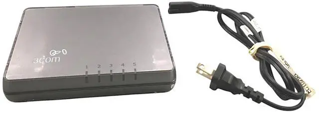 Main image of 4-PACK 3COM/HP 3CFSU05/ V1405-5/ JD866A 5 Port- RJ45 10/100MbpsW/Adapter