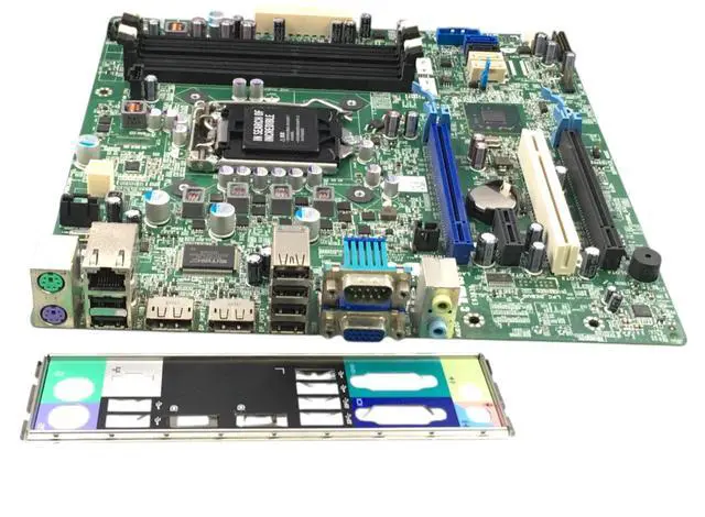 Alt view image 6 of 7 - Dell Precision T1650 Socket LGA1155 Motherboard with I/O Shield 0C3YXR C3YXR