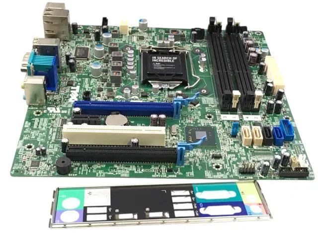 Alt view image 5 of 7 - Dell Precision T1650 Socket LGA1155 Motherboard with I/O Shield 0C3YXR C3YXR