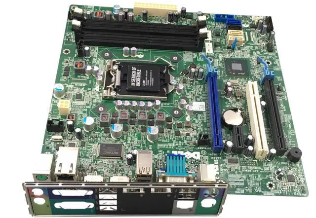 Alt view image 7 of 7 - Dell Precision T1650 Socket LGA1155 Motherboard with I/O Shield 0C3YXR C3YXR