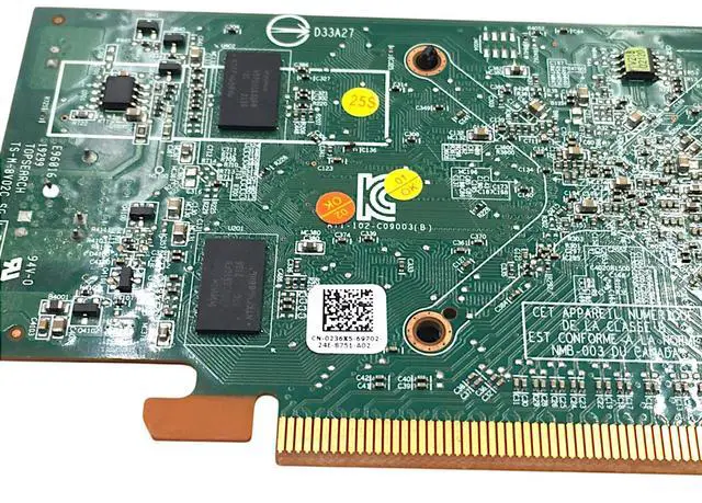 Alt view image 5 of 7 - Dell AMD Radeon HD 6350 512MB GDDR3 PCIe Graphics Card Dell P/N: 0236X5