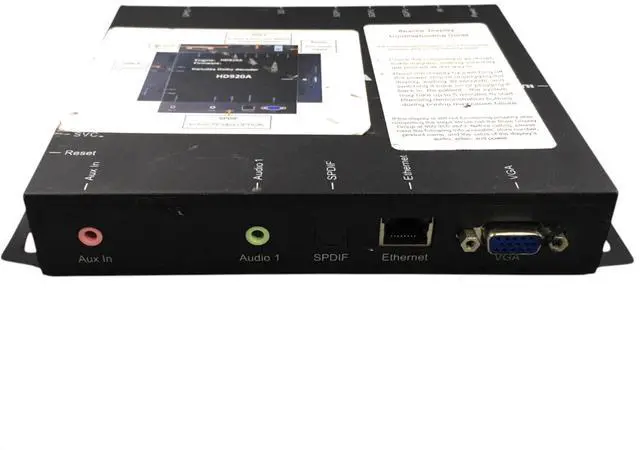 Alt view image 2 of 5 - BrightSign HD920A Black 5 Volts Digital Signage Display Media Player Device Only