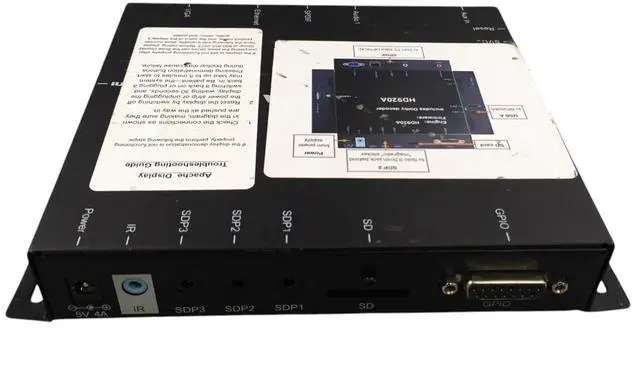 Alt view image 4 of 5 - BrightSign HD920A Black 5 Volts Digital Signage Display Media Player Device Only