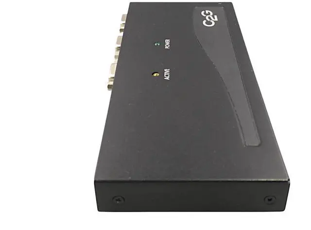 Alt view image 4 of 7 - 2-port UXGA monitor Splitter/Extender C2G 29503