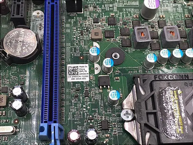 Alt view image 4 of 7 - Dell 0M9KCM OptiPlex 9010 MT Motherboard M9KCM With I/O Shield