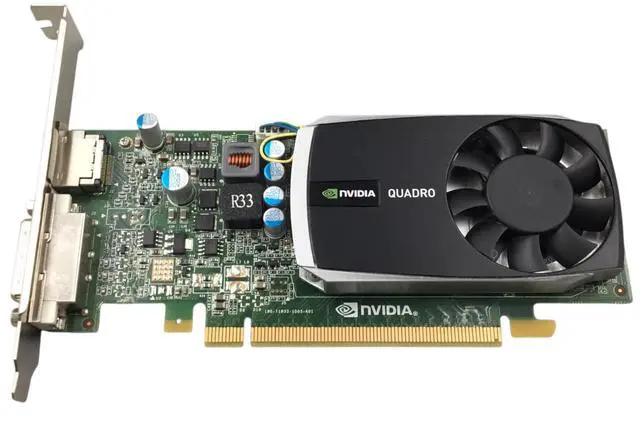 Alt view image 2 of 7 - NVIDIA Quadro 600 1GB DDR3 Video Card DisplayPort DVI HP 616074-001 612951-001