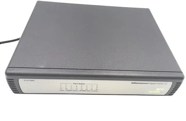 Main image of 3Com 3C1671600A OfficeConnect Gigabit Switch 16 Only NO AC Adapter